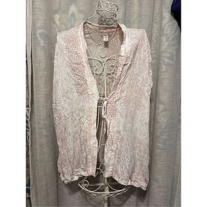 Cute Victoria’s Secret Short Sleeve Robe Good Condition ONE SIZE